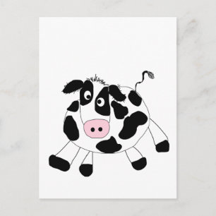Cartão Postal Camisas e Presentes de Vaca de Fazenda