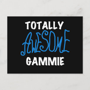 Cartão Postal Camisas e presentes totalmente incríveis de Gammie