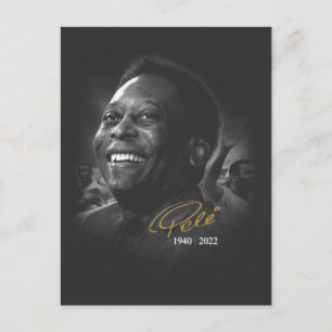 Cartão Postal Camiseta Pelé - 1940-2022 