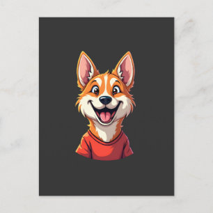 Cartão Postal Camiseta Regata de Cachorro Bovino Australiano Fel