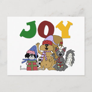 Cartão Postal Camisetas de Joy Critter e presentes