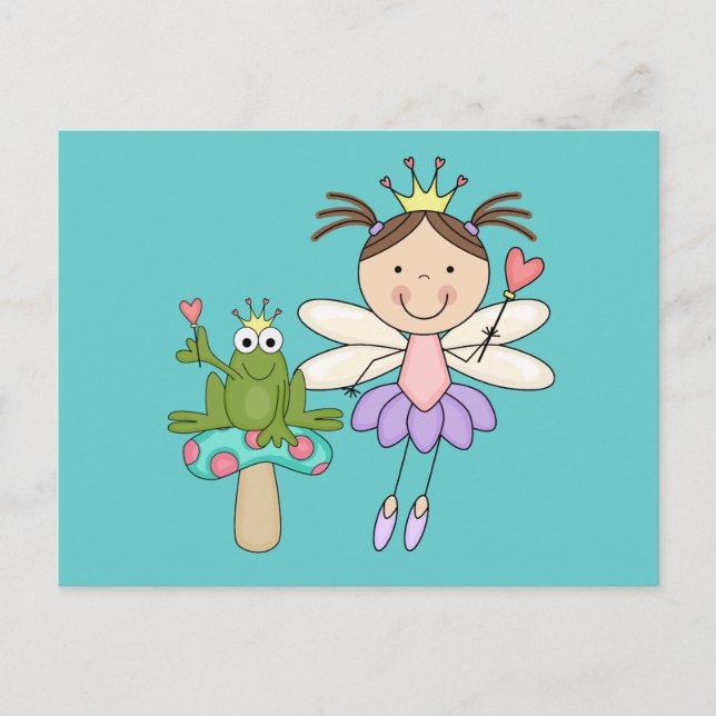 Cartão Postal Camisetas e presentes de magia para pântanos da Fe (Frente)