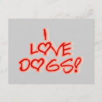 Camisetas e Presentes Eu Amo Cães Corações