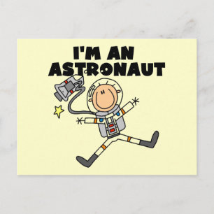 Cartão Postal Camisetas e Presentes Eu Sou um Astronauta