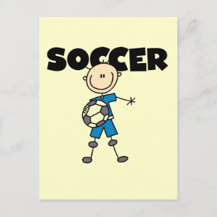 Cartão Postal Camisetas e presentes SOCCER