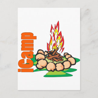 Cartão Postal Camp Camping Shirt