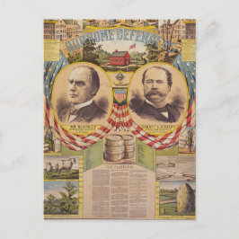 Cartão Postal Campanha Presidencial do Partido Republicano Vinta