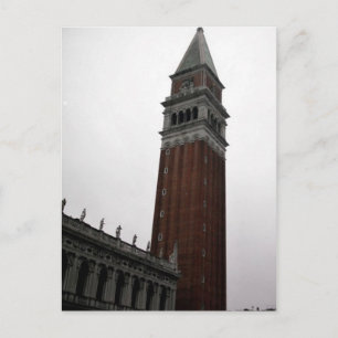 Cartão Postal Campanile Piazza San Marco