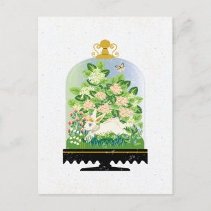 Cartão Postal Campânula de Coelho Botânico 2