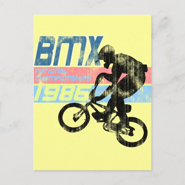 Cartão Postal Campeonato da BMC de 1986 Vestido (Frente)