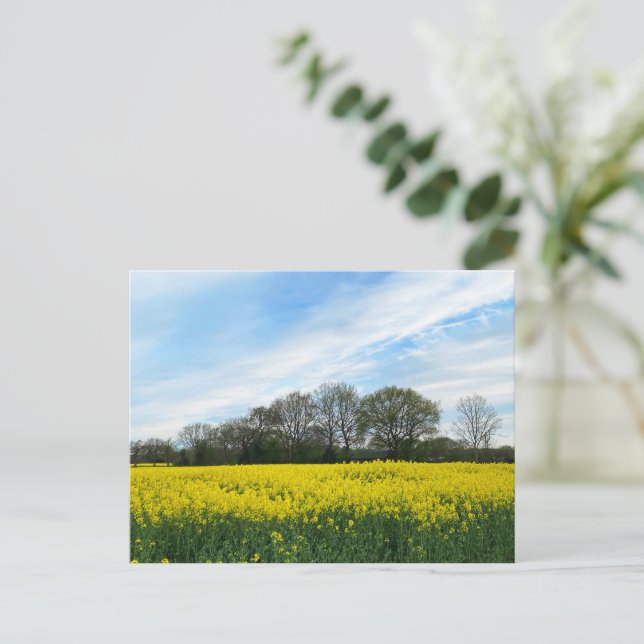 Cartão Postal Campestre britânico (Em pé/Frente)