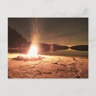 Cartão Postal Campfire