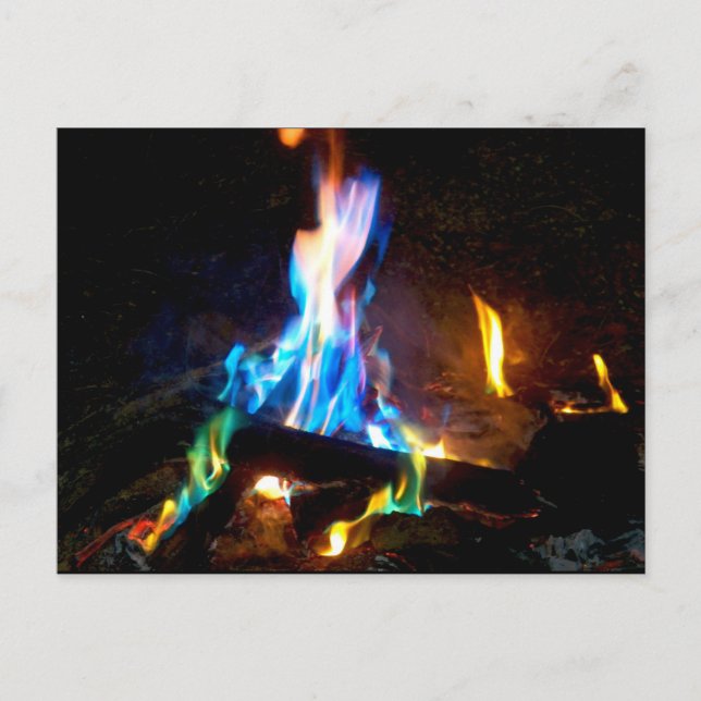 Cartão Postal Campfire (Frente)