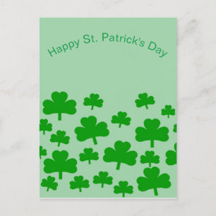 Cartão Postal Campo de Shamrocks