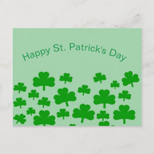 Cartão Postal Campo de Shamrocks