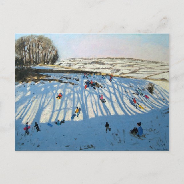 Cartão Postal Campos das Sombras Monyash Derbyshire (Frente)