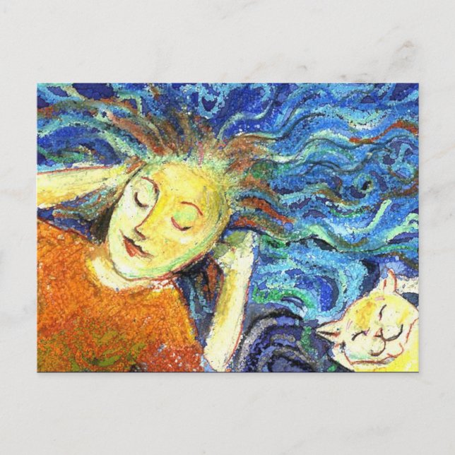 Cartão Postal Campos de água (Frente)