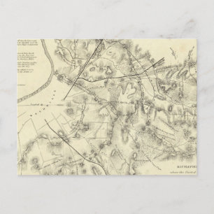 Cartão Postal Campos de batalha em frente a Nashville