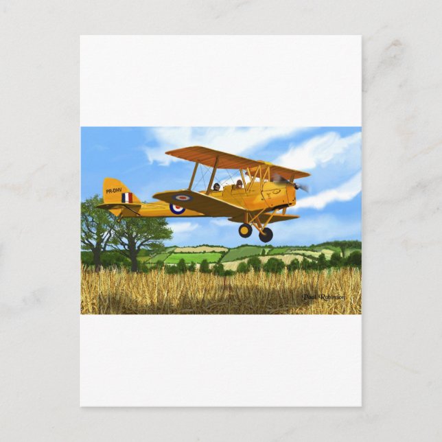 CARTÃO POSTAL CAMPOS TIGERMOTH (Frente)