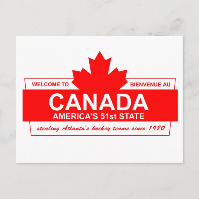 Cartão Postal Canadá (Frente)