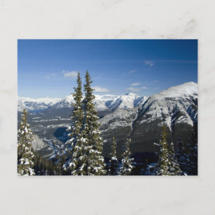 Cartão Postal Canadá, Alberta, Banff. Vistas do Vale Bow