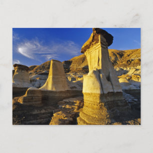 Cartão Postal Canadá, Alberta, Drumheller. Hoodoos.