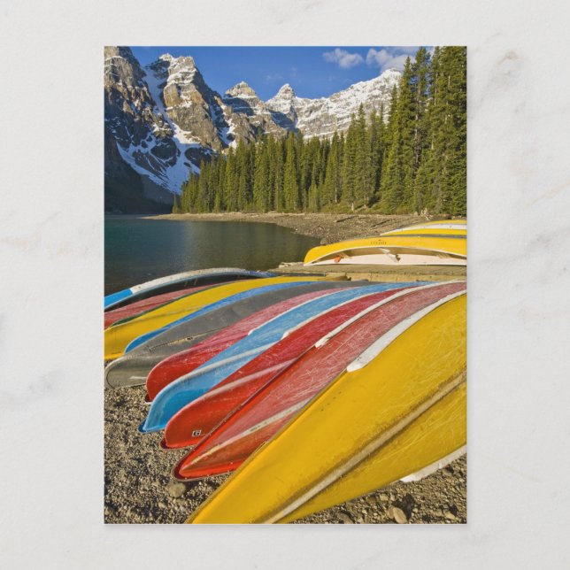 Cartão Postal Canadá, Alberta, Parque Nacional Banff, Morena (Frente)