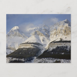 Cartão Postal Canadá, Alberta, Parque Nacional Banff. Vista de