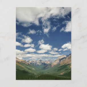 Cartão Postal Canada, British Columbia, Yoho NP. Puffy clouds