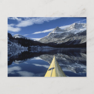 Cartão Postal Canadá, Colúmbia Britânica, Banff. Proa de caiaque