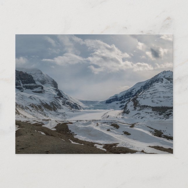 Cartão Postal Canadá Columbia Icefield Panorama (Frente)