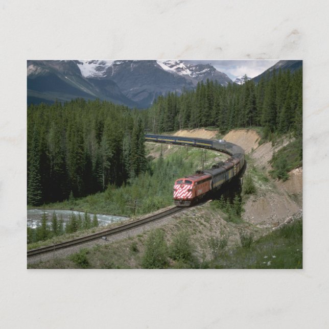 Cartão Postal Canadá, CP Rail FP-7 (Frente)