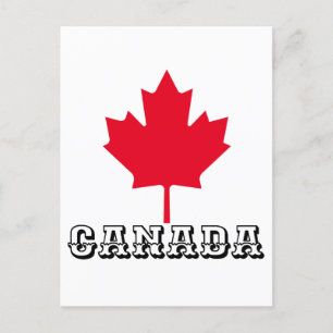 CARTÃO POSTAL CANADÁ FOLHA DE BORDO - DIA DO CANADÁ