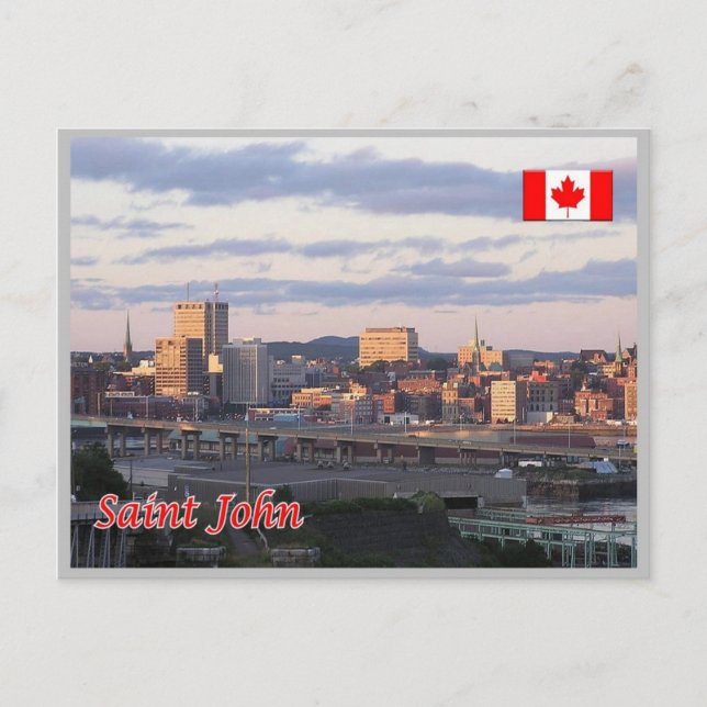 Cartão Postal Canadá - John Santo - (Frente)