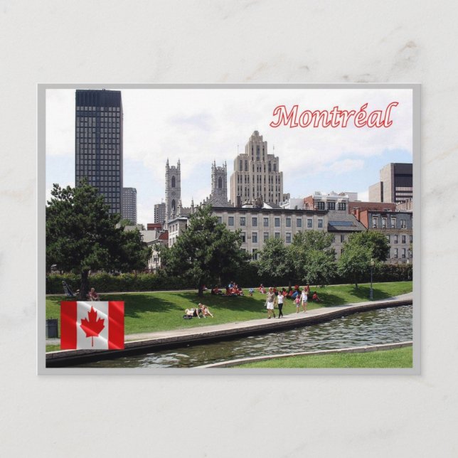 Cartão Postal Canadá - Montreal - (Frente)