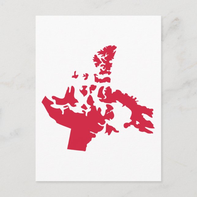 Cartão Postal Canadá - Nunavut (Frente)