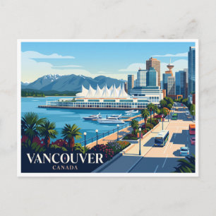 Cartão Postal Canada Place Vancouver