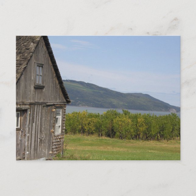 Cartão Postal Canadá, Quebec, L'isle-aux-Coudres, (Frente)