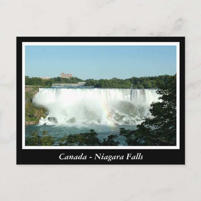 Cartão Postal Canadá,Quedas do Niágara (Frente)