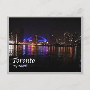 Cartão Postal Canadá - Toronto by Night -