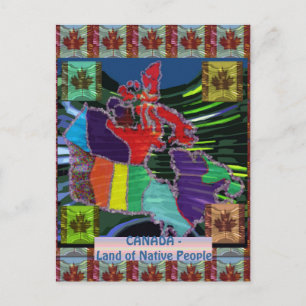 Cartão Postal Canadense orgulhoso