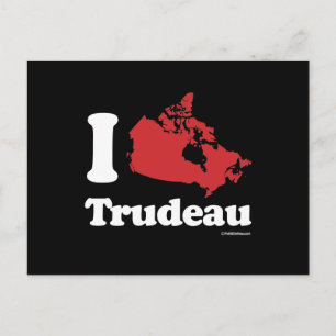 Cartão Postal Canadians Love Trudeau - branco -.png
