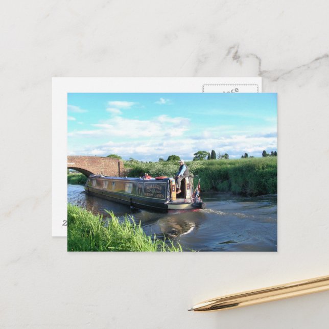 CARTÃO POSTAL CANAIS (Frente/Verso In Situ)