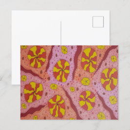 Cartão Postal Canais Cósmicos Rosa