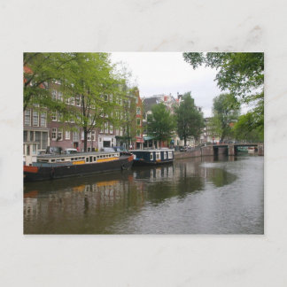 Cartão postal Canal de Amsterdã