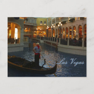 Cartão Postal Canal de Las Vegas Venetian