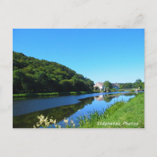 Cartão Postal Canal de Nantes à Brest BRETANHA FRANÇA
