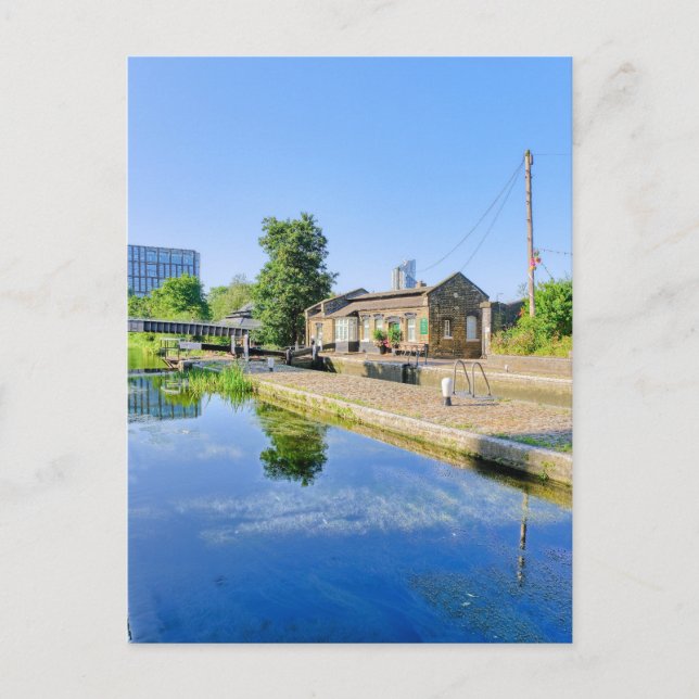 Cartão Postal Canal de Regent, Cartão-postal de Londres (Frente)