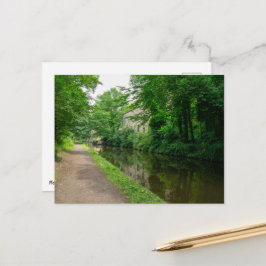 Cartão Postal Canal de Rochdale, Luddendenfoot
