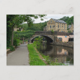 Cartão Postal Canal de Rochdale, Luddendenfoot
